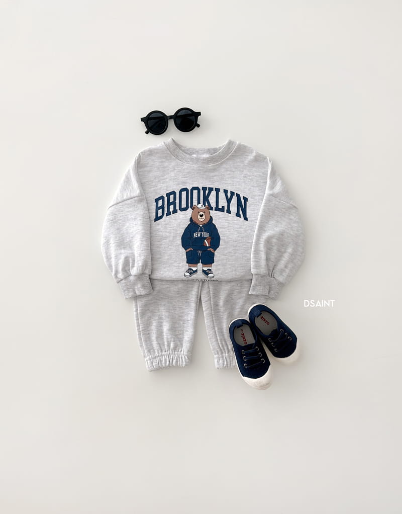 Dsaint - Korean Children Fashion - #Kfashion4kids - Brook Bear Set - 6