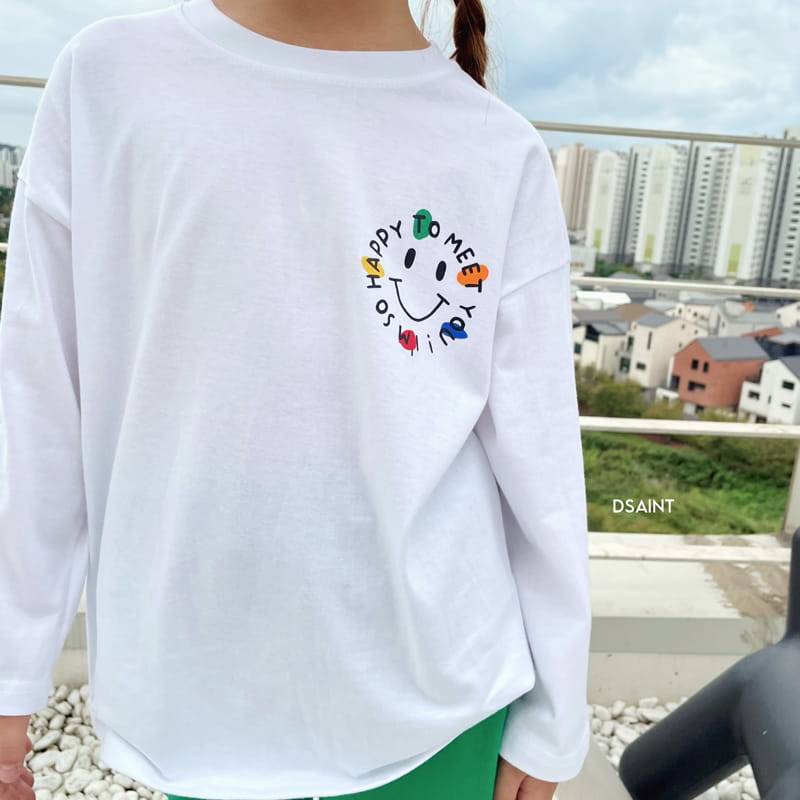 Dsaint - Korean Children Fashion - #Kfashion4kids - I AM Smile Tee - 5