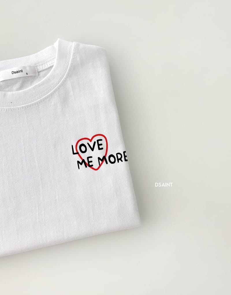 Dsaint - Korean Children Fashion - #Kfashion4kids - Love Me More Tee - 2