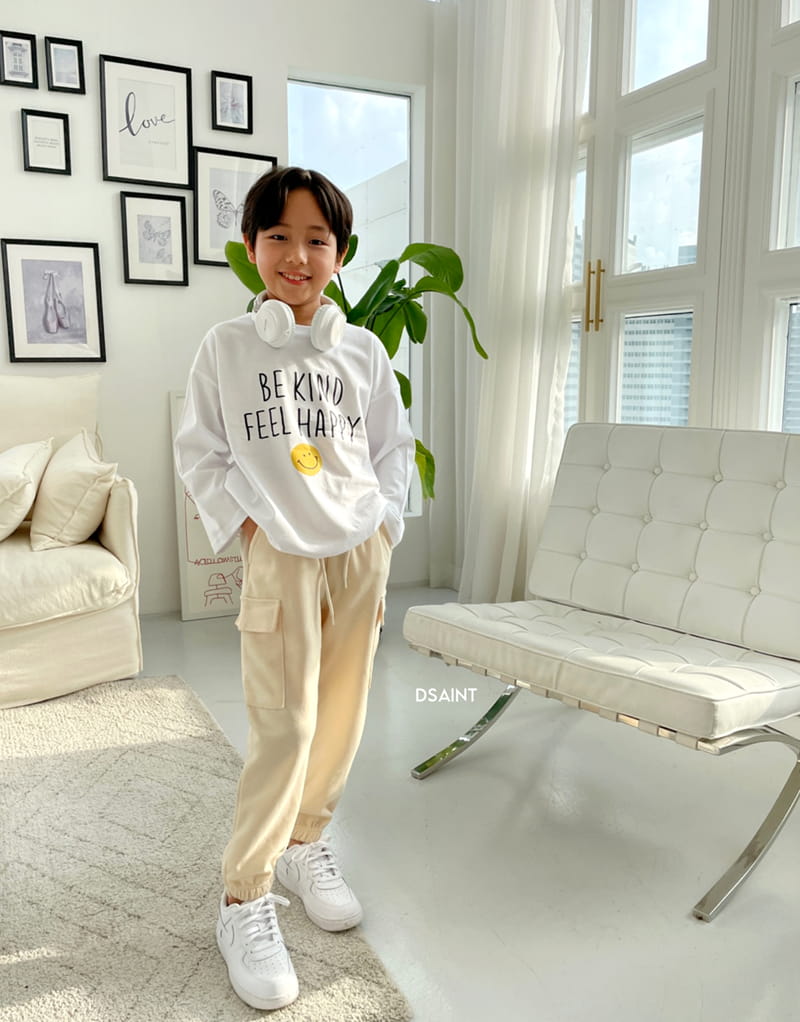 Dsaint - Korean Children Fashion - #Kfashion4kids - Weekend Smile Tee - 9