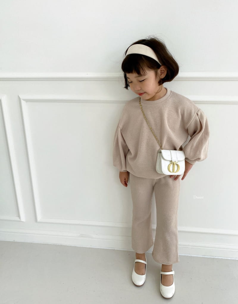 Dsaint - Korean Children Fashion - #Kfashion4kids - Love Pugg Set - 3