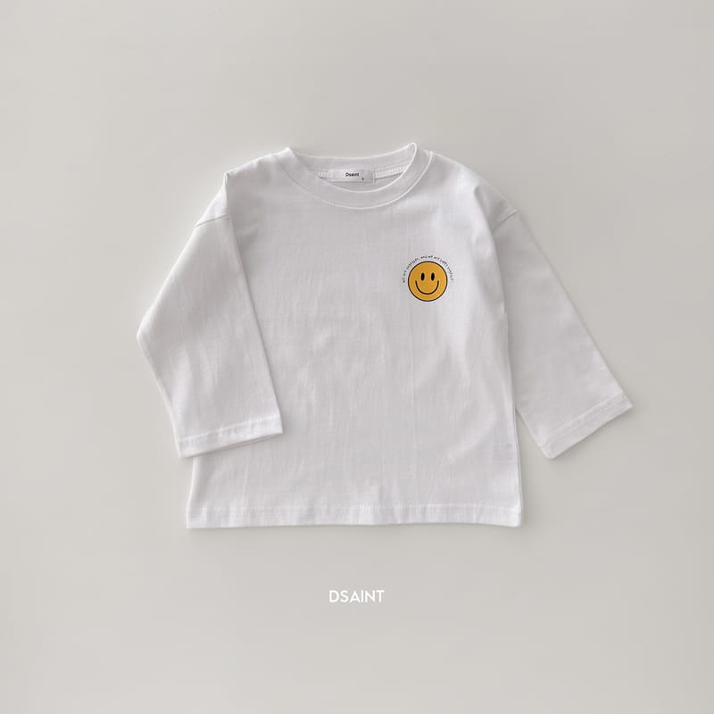 Dsaint - Korean Children Fashion - #discoveringself - Together Smile Tee - 2