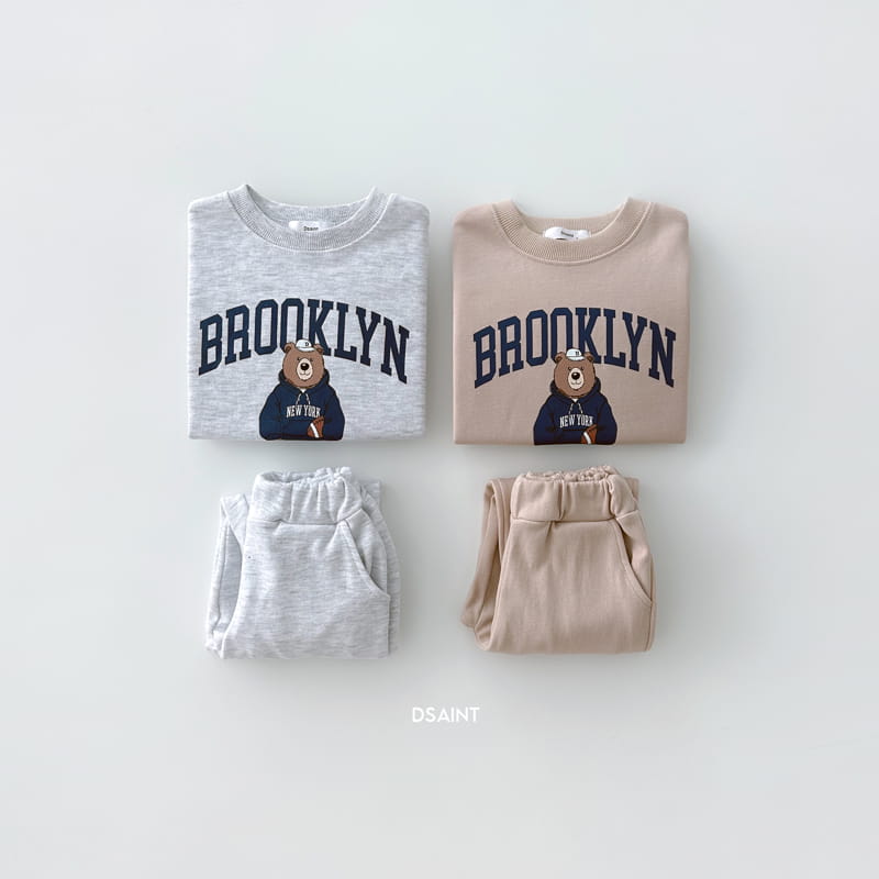 Dsaint - Korean Children Fashion - #fashionkids - Brook Bear Set - 2