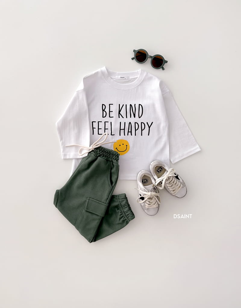 Dsaint - Korean Children Fashion - #fashionkids - Weekend Smile Tee - 5