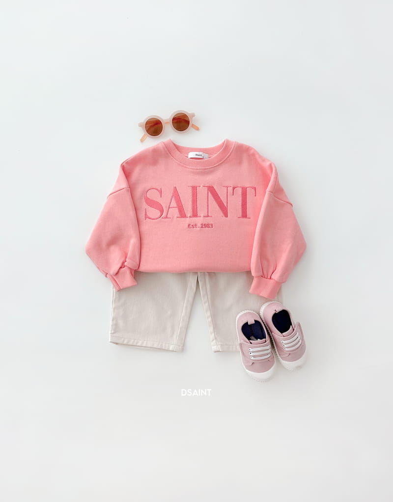 Dsaint - Korean Children Fashion - #fashionkids - Est Saint Sweatshirt - 4