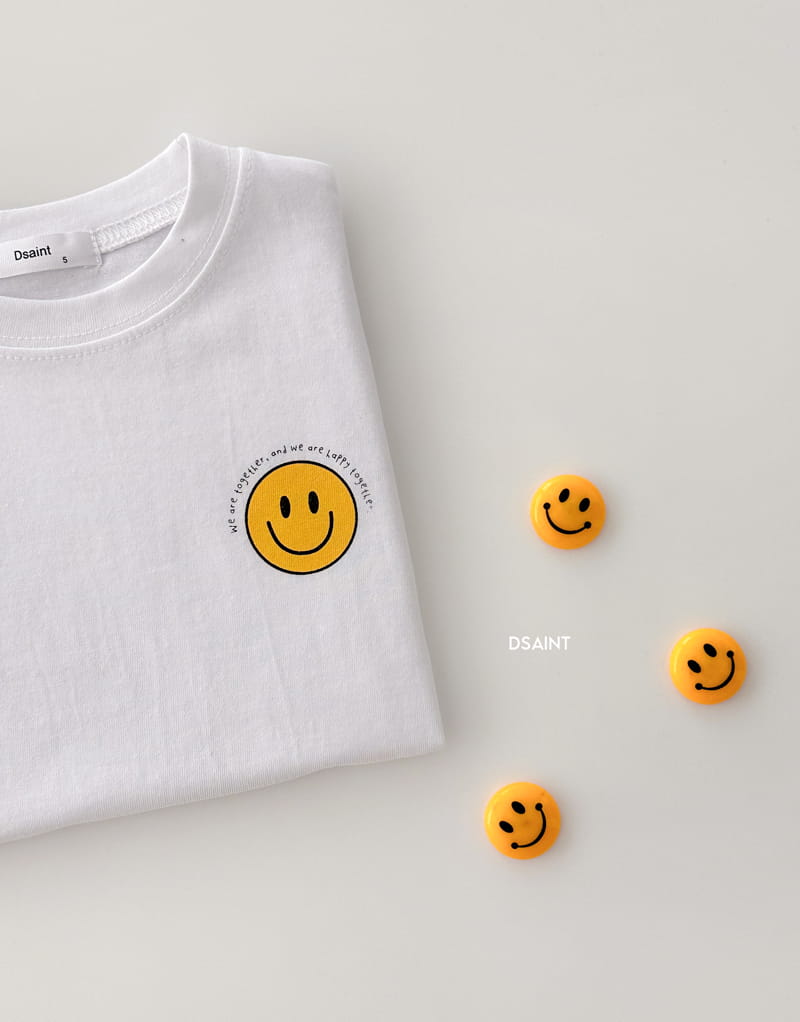 Dsaint - Korean Children Fashion - #fashionkids - Together Smile Tee - 4