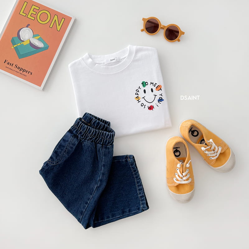 Dsaint - Korean Children Fashion - #kidsstore - I AM Smile Tee - 3