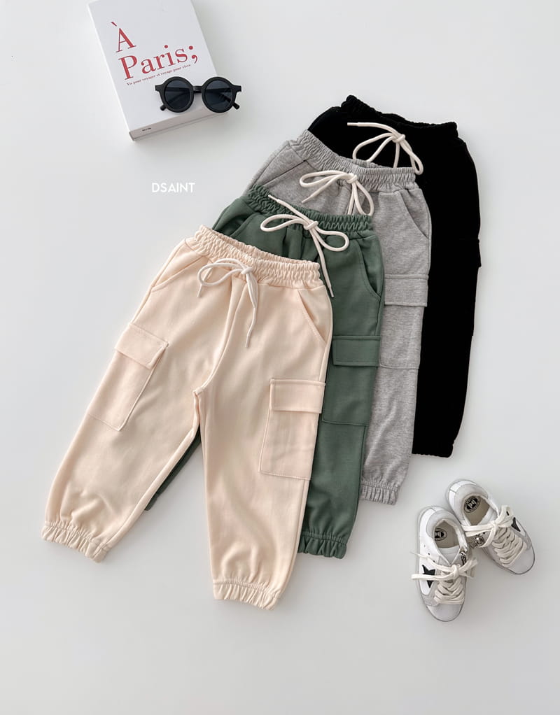 Dsaint - Korean Children Fashion - #kidzfashiontrend - Cargo Daily Pants