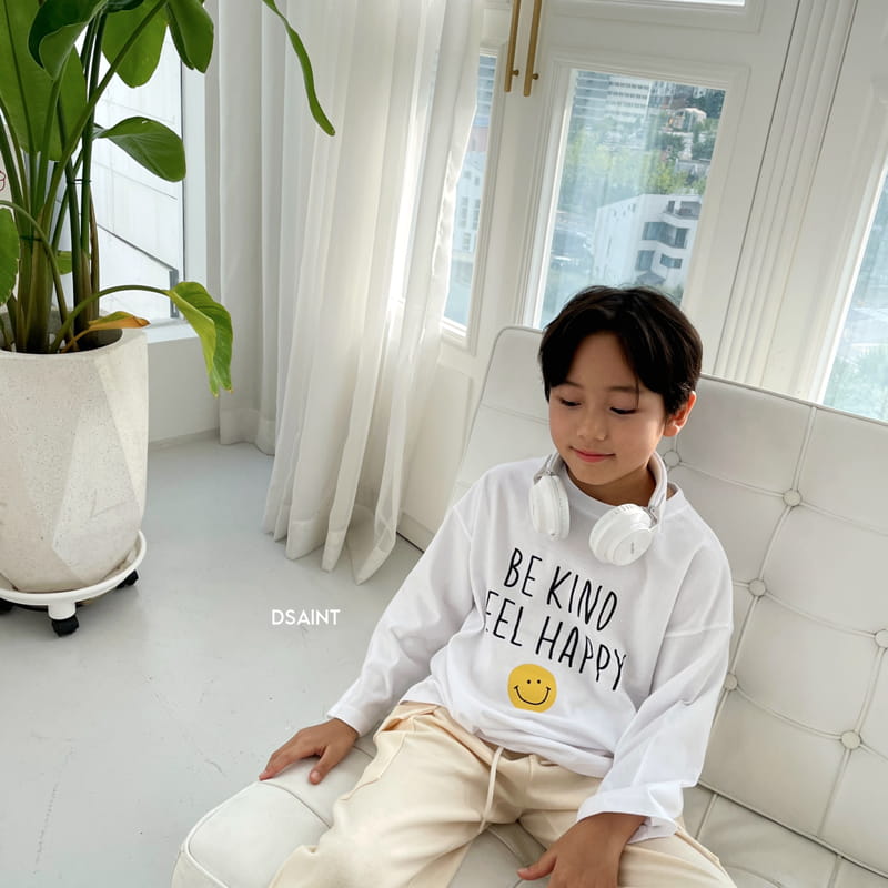 Dsaint - Korean Children Fashion - #kidzfashiontrend - Weekend Smile Tee - 8