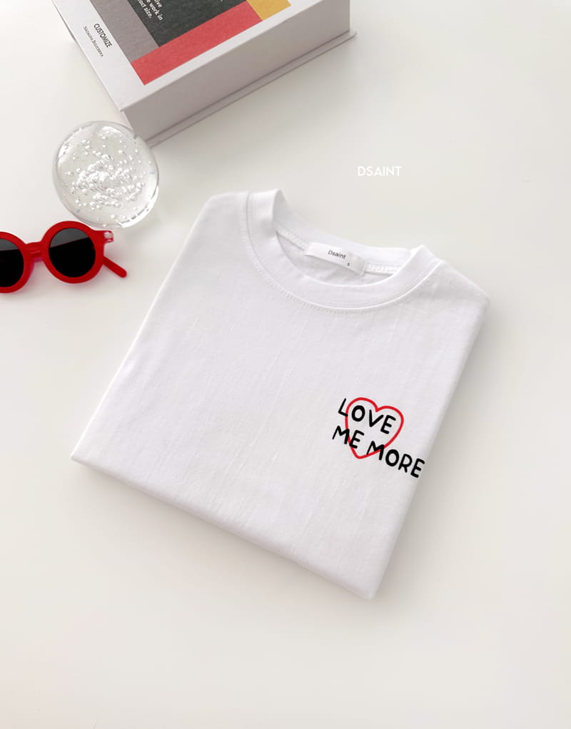 Dsaint - Korean Children Fashion - #littlefashionista - Love Me More Tee - 3