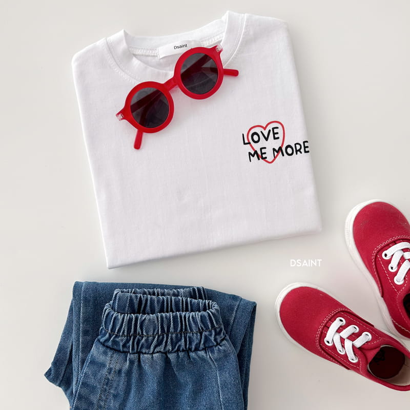 Dsaint - Korean Children Fashion - #minifashionista - Love Me More Tee - 5