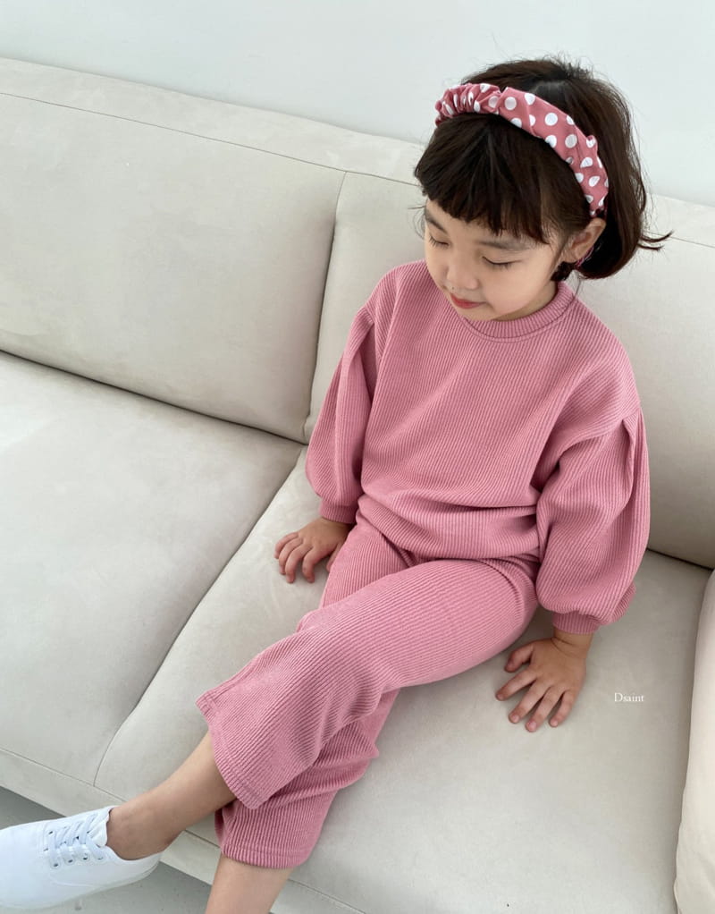 Dsaint - Korean Children Fashion - #minifashionista - Love Pugg Set - 6