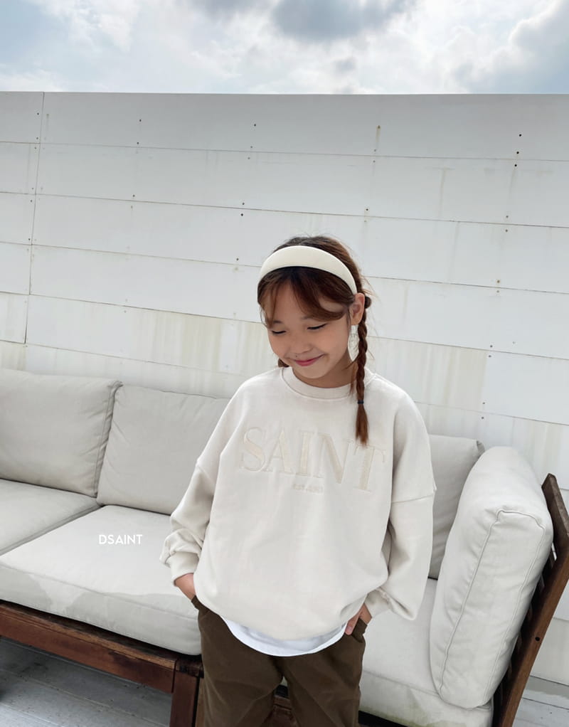 Dsaint - Korean Children Fashion - #prettylittlegirls - Est Saint Sweatshirt - 11