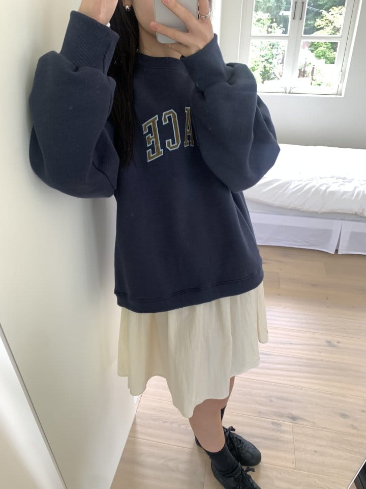 Enten - Korean Women Fashion - #momslook - Peace Sweatshirt - 9