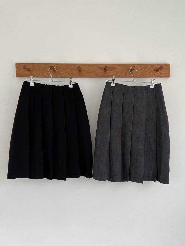 Enten - Korean Women Fashion - #thelittlethings - Add Wrinkle Skirt - 10