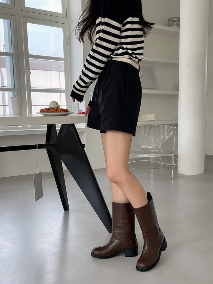 Golden Shoe - Korean Women Fashion - #momslook - 2614 Boots - 9