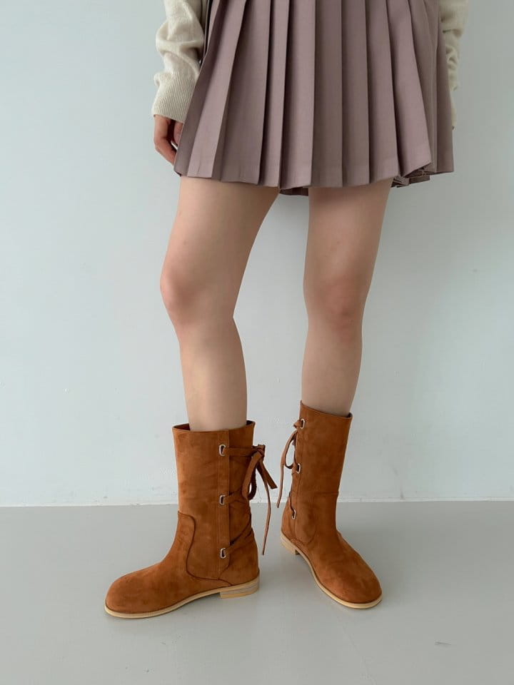 Golden Shoe - Korean Women Fashion - #momslook - j3286 Boots - 6