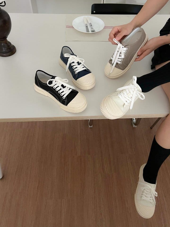 Golden Shoe - Korean Women Fashion - #momslook - j3288 Sneakers - 10