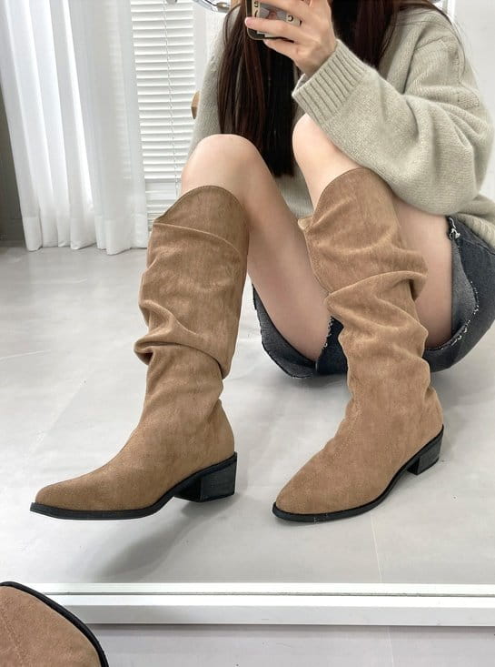 Golden Shoe - Korean Women Fashion - #momslook - bu3024 Boots - 6