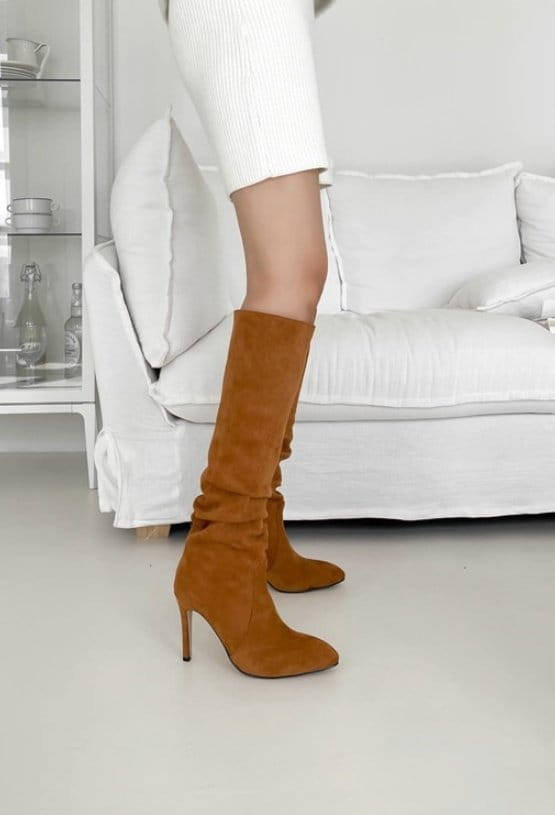 Golden Shoe - Korean Women Fashion - #momslook - bu1052 Boots - 6