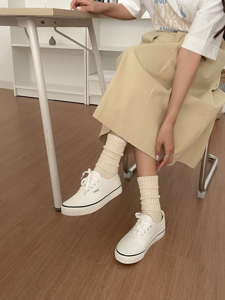 Golden Shoe - Korean Women Fashion - #vintagekidsstyle - 8273 Sneakers - 4