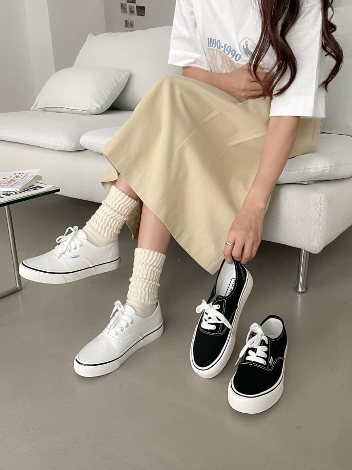 Golden Shoe - Korean Women Fashion - #romanticstyle - 8273 Sneakers - 6