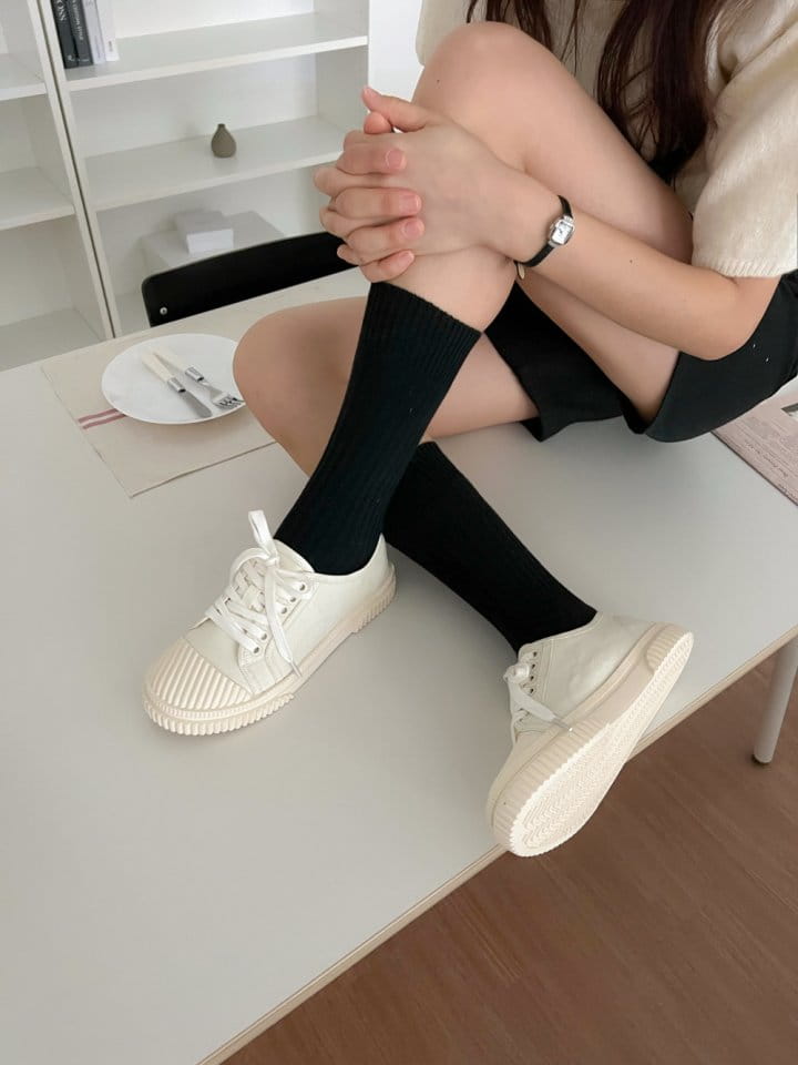 Golden Shoe - Korean Women Fashion - #thelittlethings - j3288 Sneakers - 9