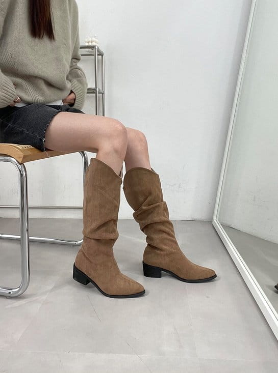 Golden Shoe - Korean Women Fashion - #thelittlethings - bu3024 Boots