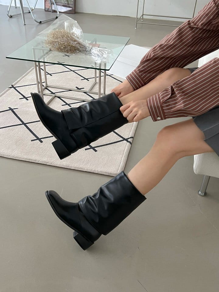 Golden Shoe - Korean Women Fashion - #vintagekidsstyle - 3407 Boots - 8