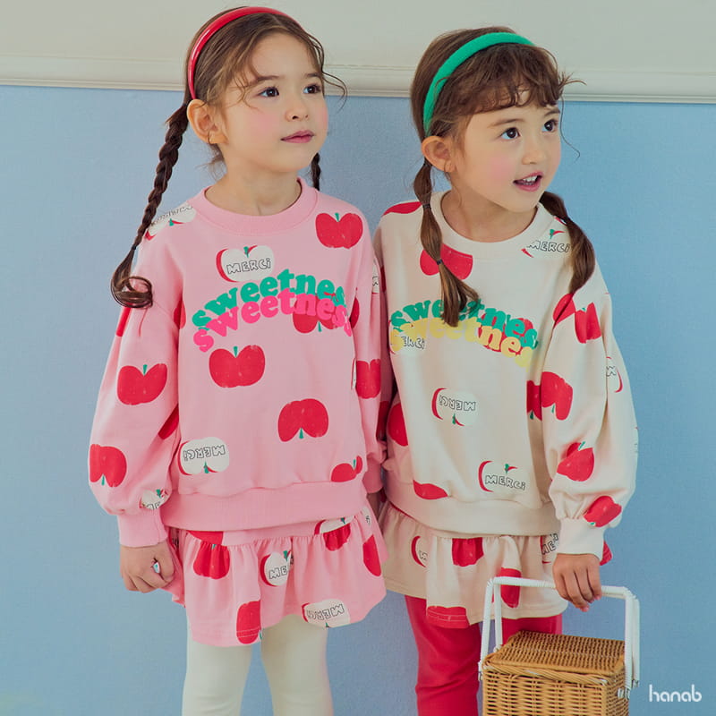 Hanab - Korean Children Fashion - #childofig - Apple Top Bottom Set - 8