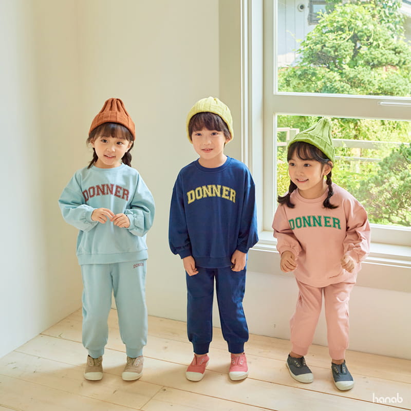 Hanab - Korean Children Fashion - #kidsstore - Donner Top Bottom Set - 2