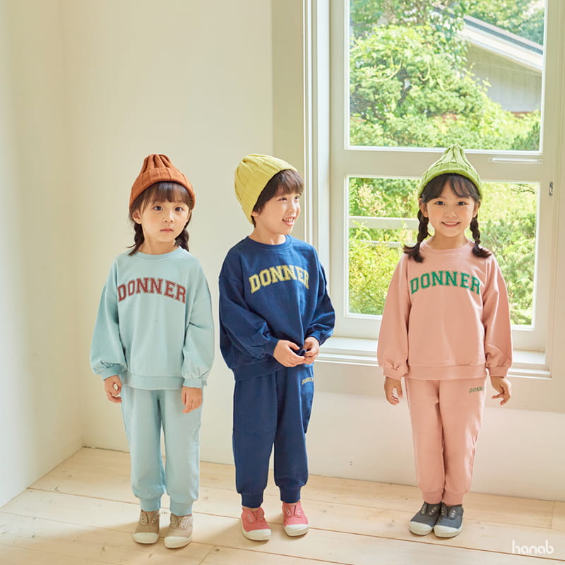 Hanab - Korean Children Fashion - #minifashionista - Donner Top Bottom Set - 7