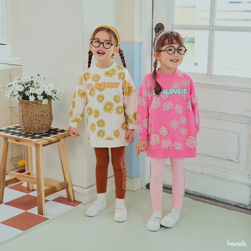 Hanab - Korean Children Fashion - #stylishchildhood - Sun Flower Top Bottom Set - 8