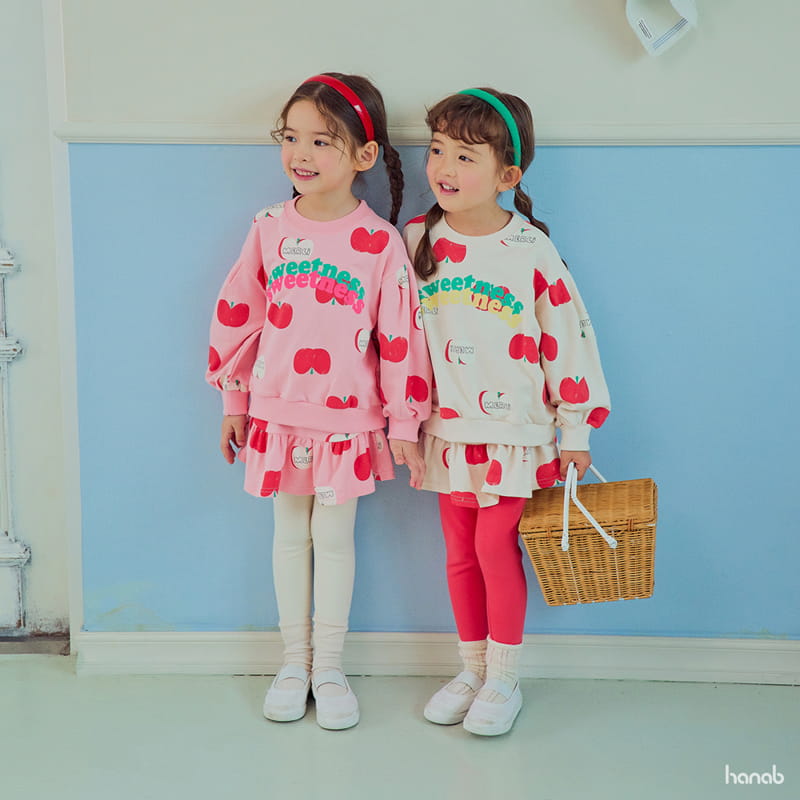 Hanab - Korean Children Fashion - #stylishchildhood - Apple Top Bottom Set - 7