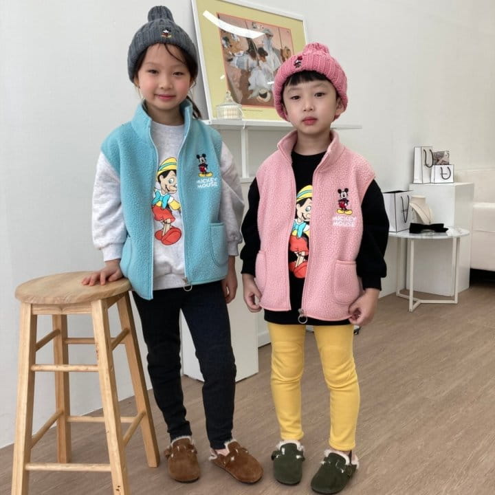 Heart Baby - Korean Children Fashion - #kidzfashiontrend - M Fleece Vest - 3