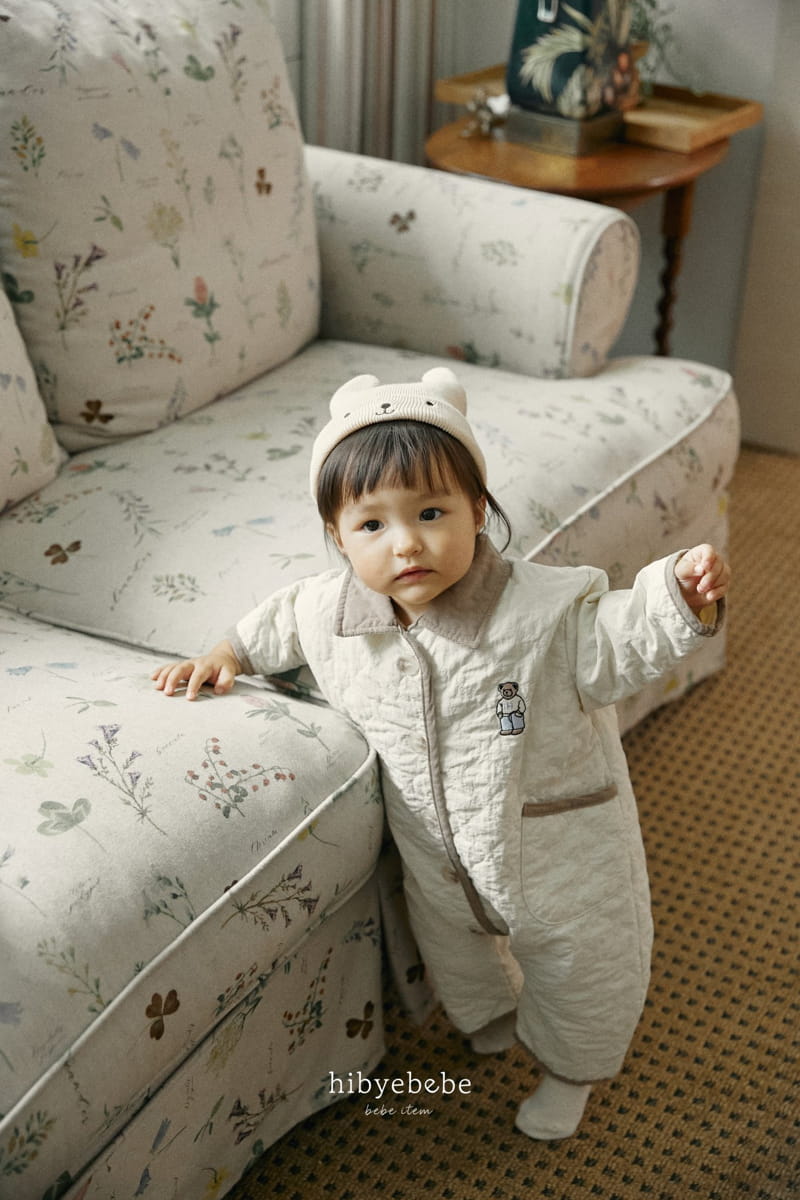 Hi Byebebe - Korean Baby Fashion - #babyboutique - Tomi Wave Padding Overalls - 2