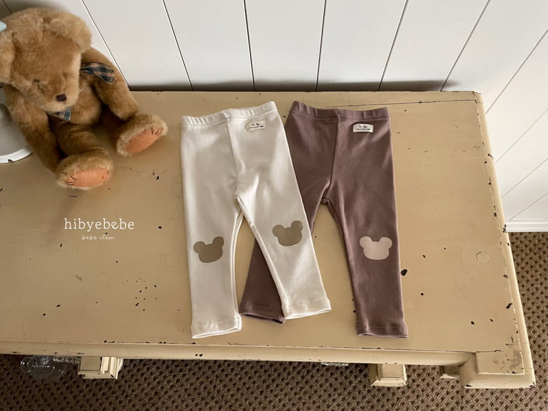 Hi Byebebe - Korean Baby Fashion - #babyclothing - Kid Bear Leggings - 10