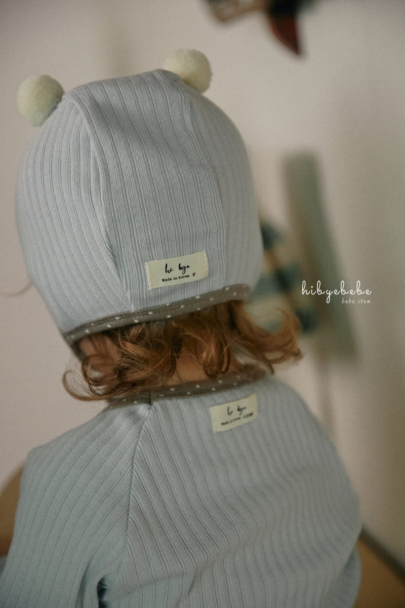 Hi Byebebe - Korean Baby Fashion - #babygirlfashion - Pop Rib Hat - 3