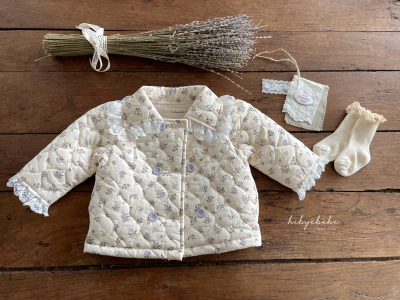 Hi Byebebe - Korean Baby Fashion - #babygirlfashion - Lilla Lace Padding Jumper - 11