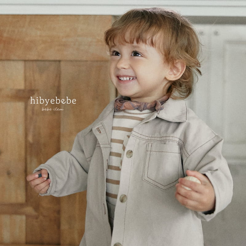 Hi Byebebe - Korean Baby Fashion - #babyootd - Autumn Twill Jacket - 5