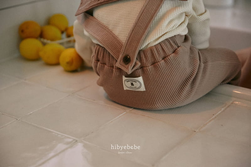 Hi Byebebe - Korean Baby Fashion - #babyoutfit - Sticky Rib Dungarees - 4