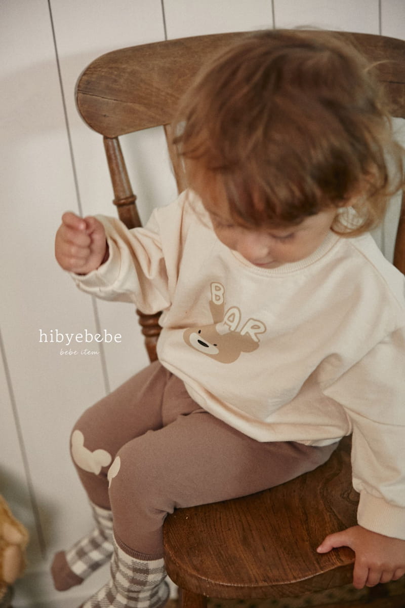 Hi Byebebe - Korean Baby Fashion - #babyoutfit - Kid Bear Leggings - 3