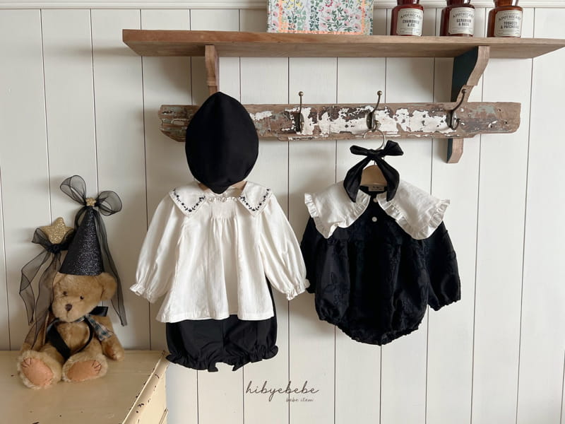 Hi Byebebe - Korean Baby Fashion - #babyoutfit - Odri Collar Bodysuit - 8