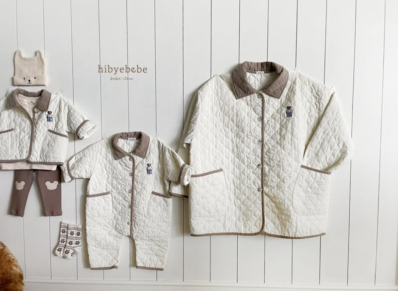 Hi Byebebe - Korean Baby Fashion - #babywear - Tomi Wave Padding Jumper with Mom - 5