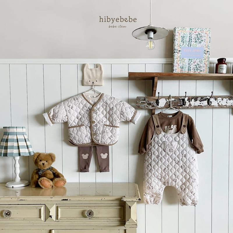 Hi Byebebe - Korean Baby Fashion - #onlinebabyshop - Hi Bear Padding Jumper - 8