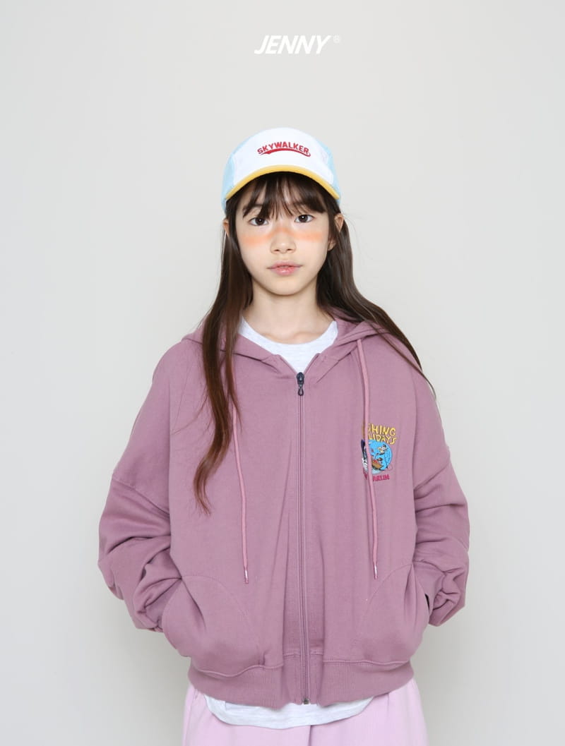 Jenny Basic - Korean Junior Fashion - #childrensboutique - Fishing Zip-up - 10