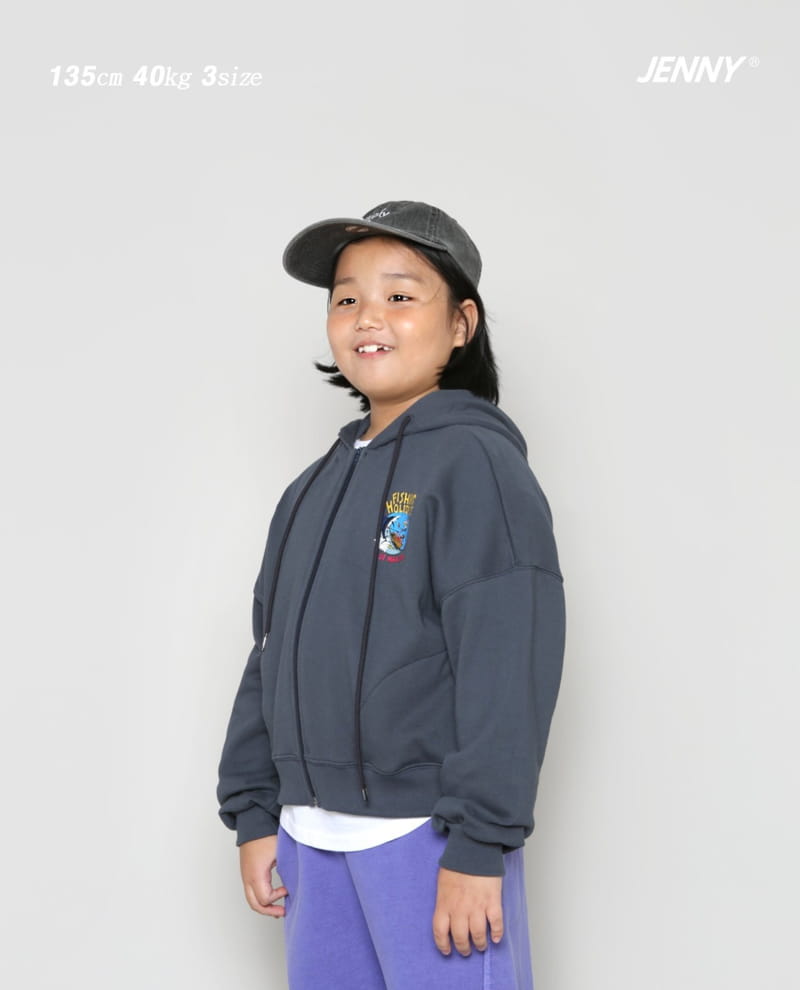 Jenny Basic - Korean Junior Fashion - #kidsstore - Fishing Zip-up