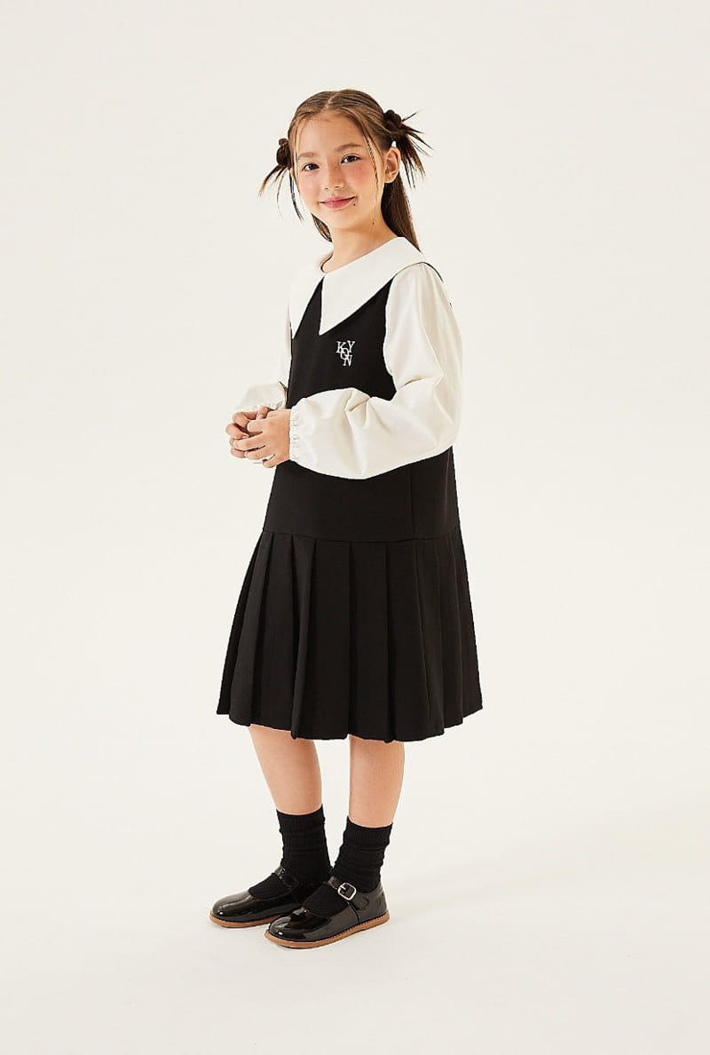 Kokoyarn - Korean Junior Fashion - #childofig - Dear Collar One-piece - 7