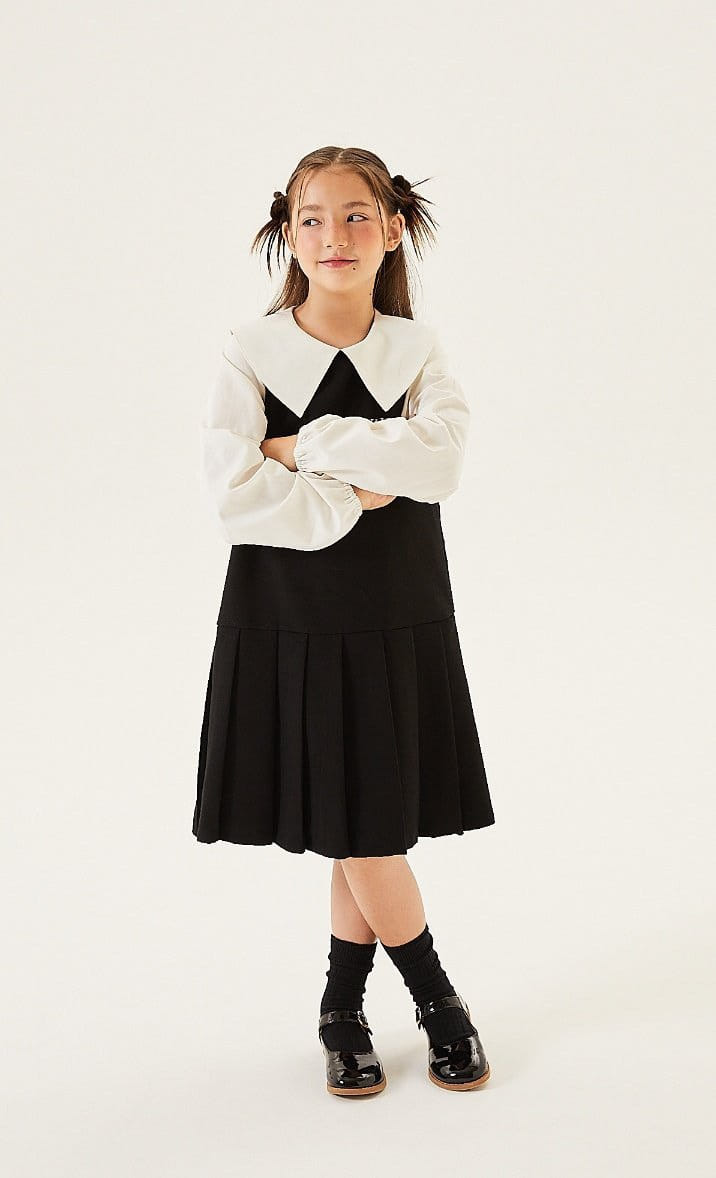 Kokoyarn - Korean Junior Fashion - #discoveringself - Dear Collar One-piece - 10