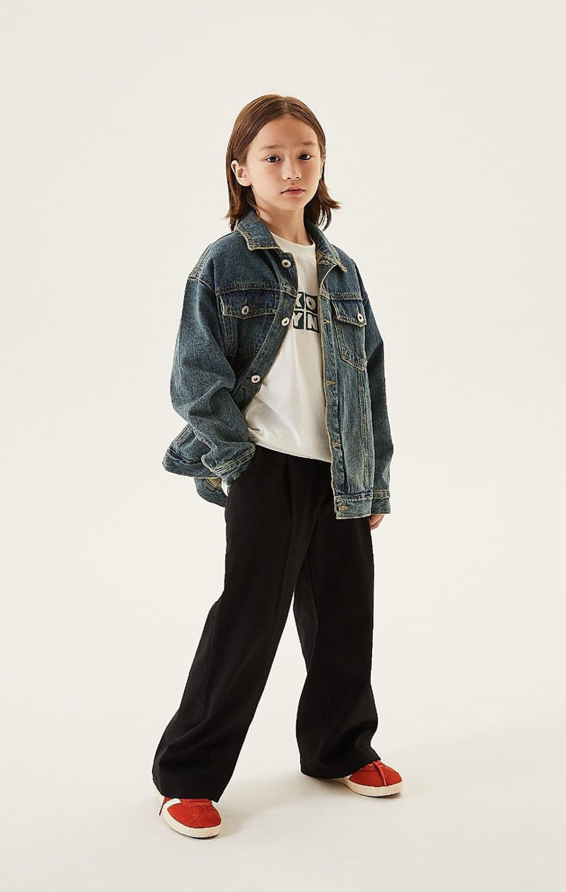 Kokoyarn - Korean Junior Fashion - #kidsshorts - Conner Denim Jacket